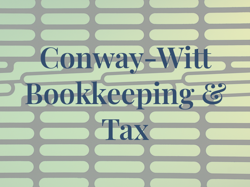 Conway-Witt Bookkeeping & Tax