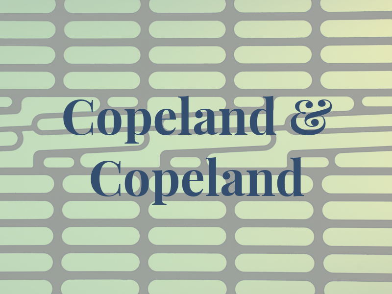 Copeland & Copeland