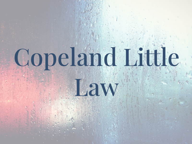 Copeland Little Law