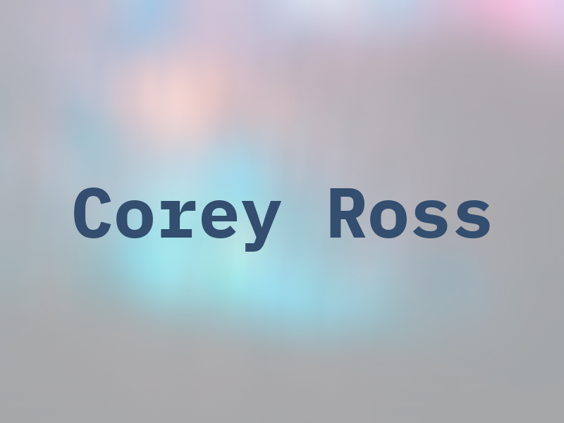 Corey Ross