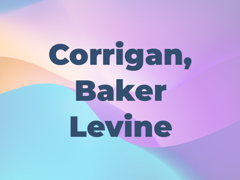 Corrigan, Baker & Levine