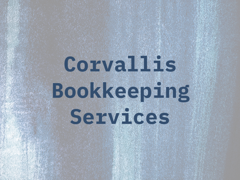 Corvallis Bookkeeping Services