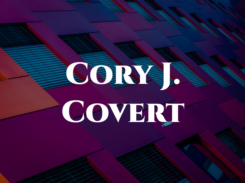 Cory J. Covert
