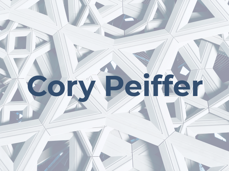 Cory Peiffer