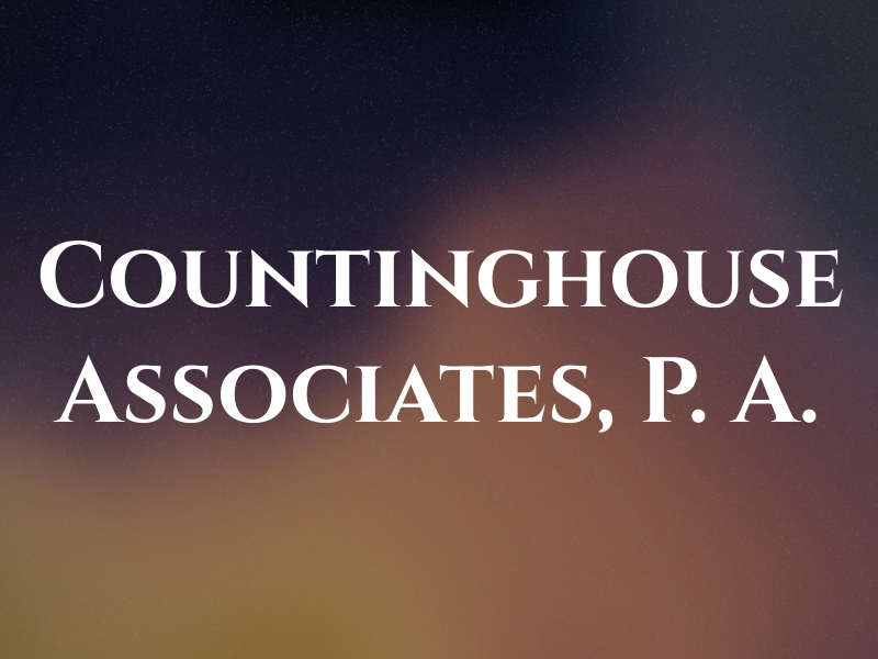 Countinghouse Associates, P. A.