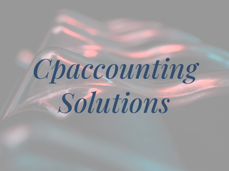 Cpaccounting Solutions