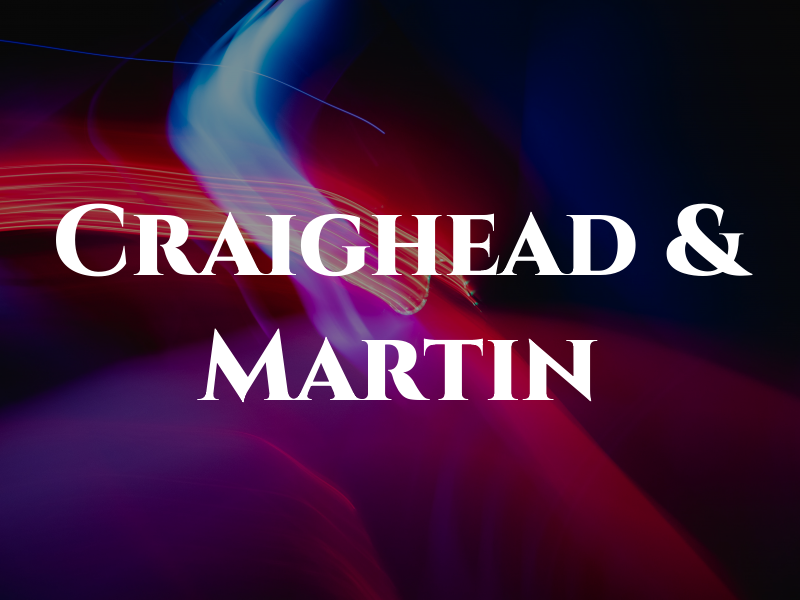 Craighead & Martin
