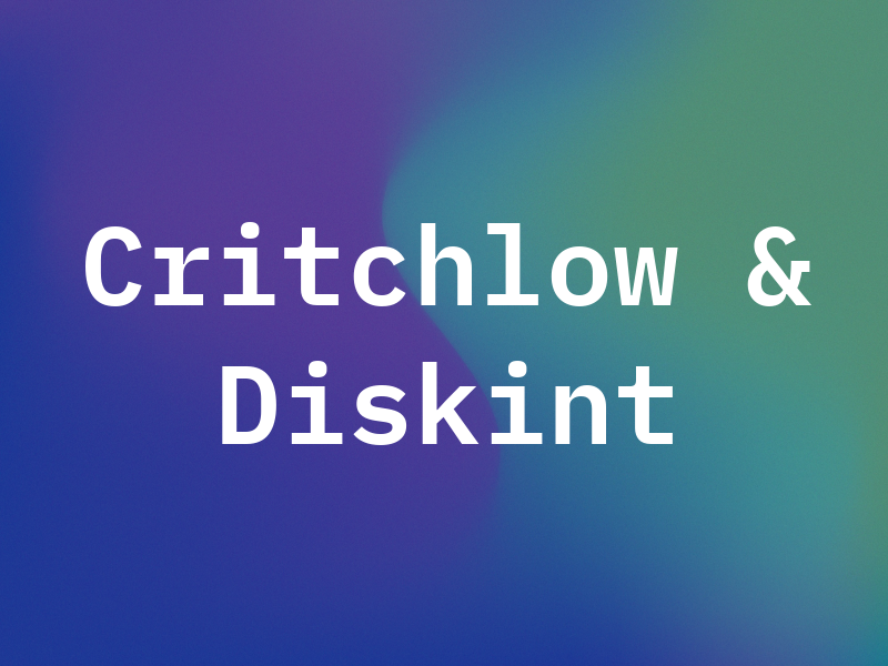 Critchlow & Diskint
