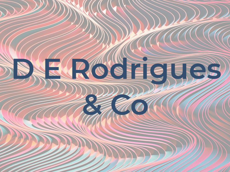 D E Rodrigues & Co