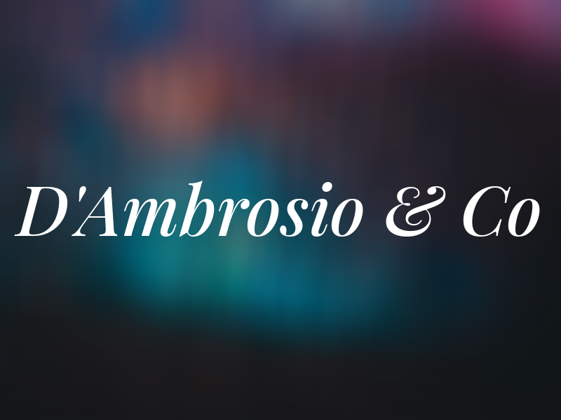 D'Ambrosio & Co