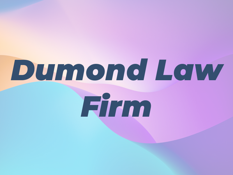 Dumond Law Firm