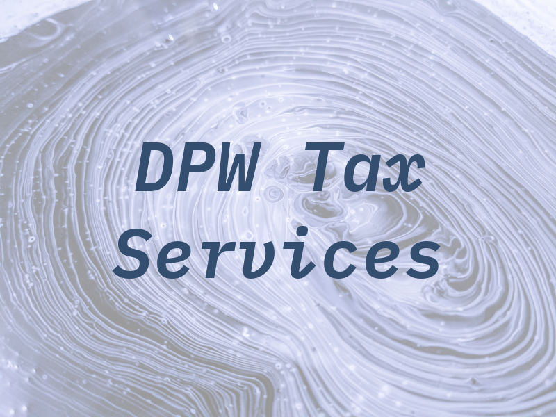 DPW Tax Services