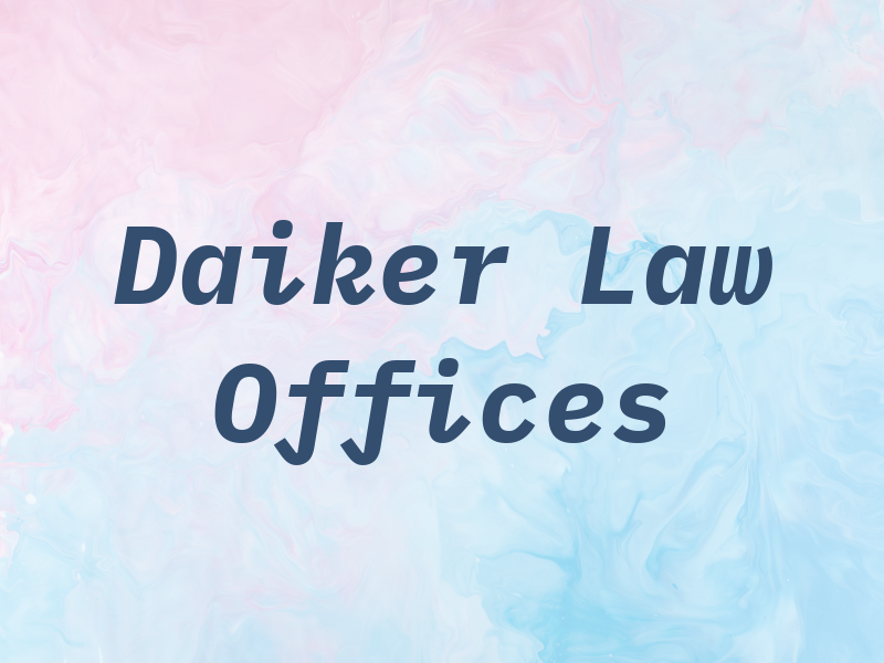 Daiker Law Offices