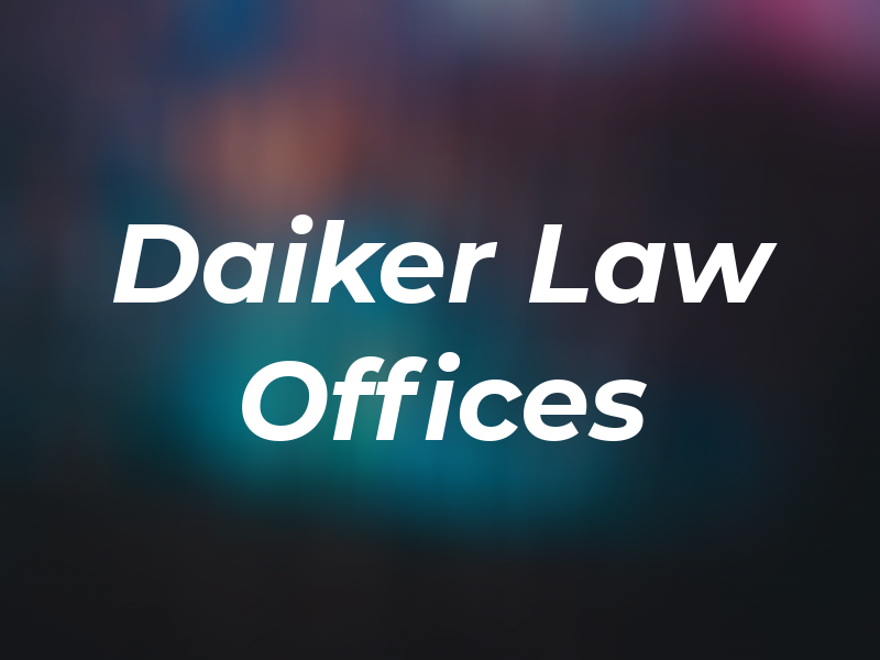 Daiker Law Offices