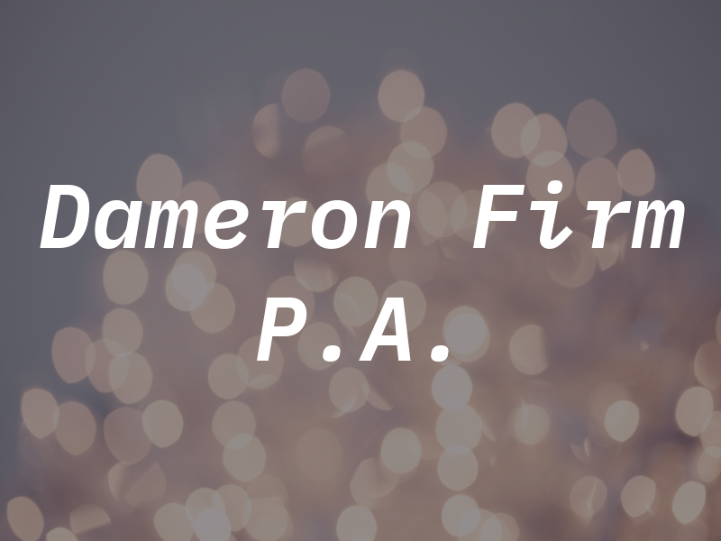 Dameron Law Firm P.A.