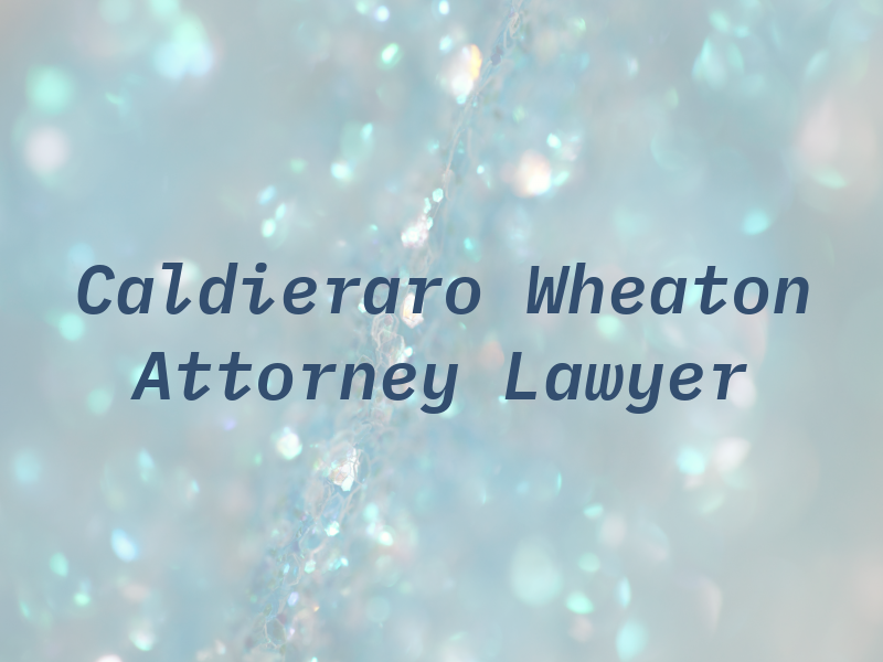 Dan Caldieraro Wheaton Attorney / Lawyer