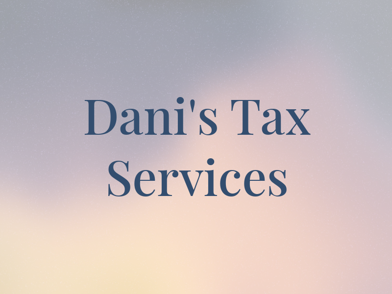 Dani's Tax Services