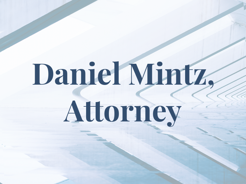Daniel Mintz, Attorney At Law
