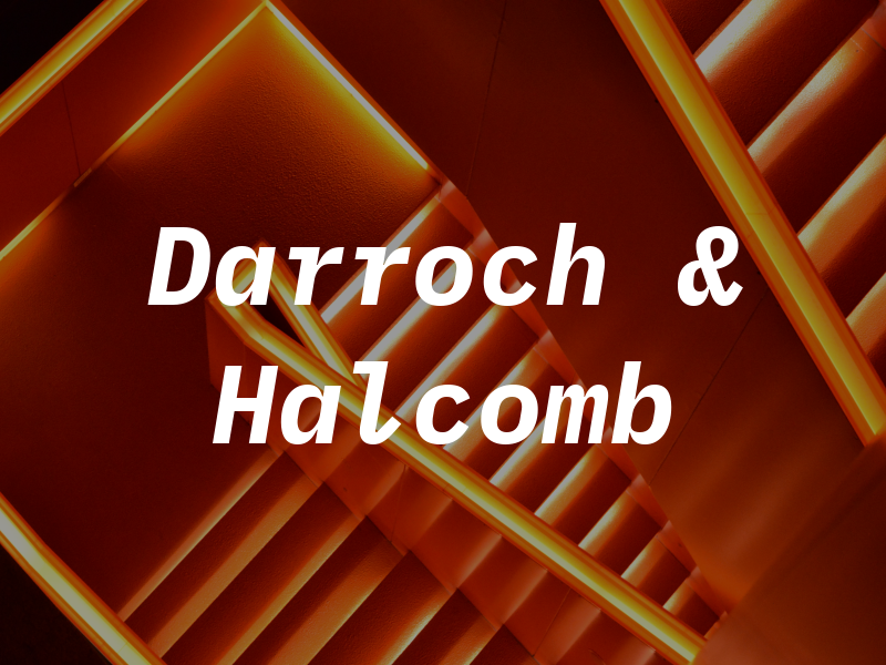 Darroch & Halcomb