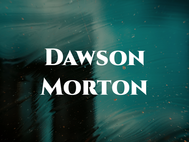 Dawson Morton