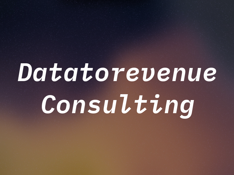 Datatorevenue Consulting