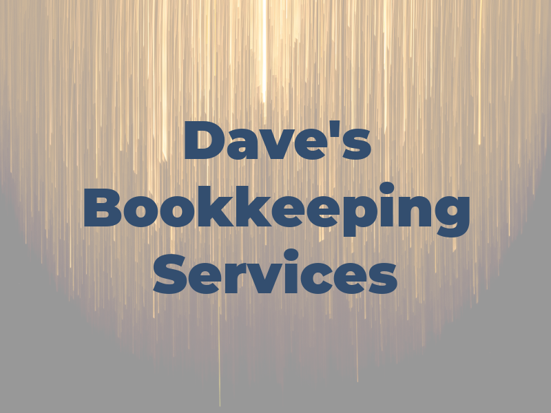 Dave's Bookkeeping & Tax Services