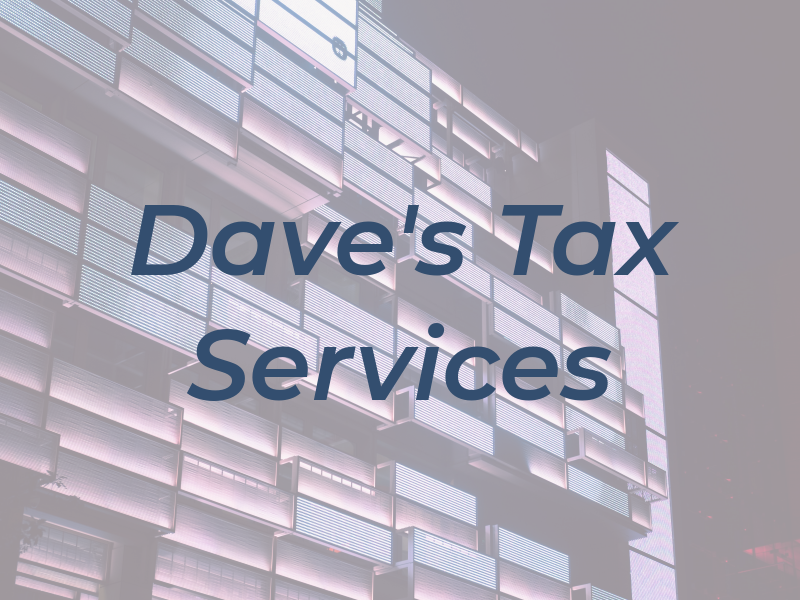 Dave's Tax Services