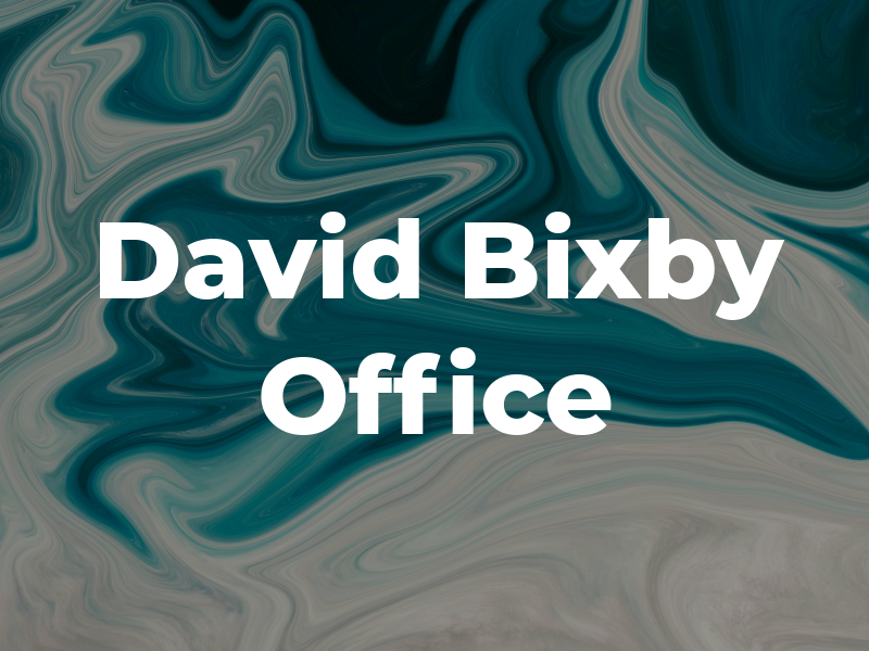 David M Bixby Law Office
