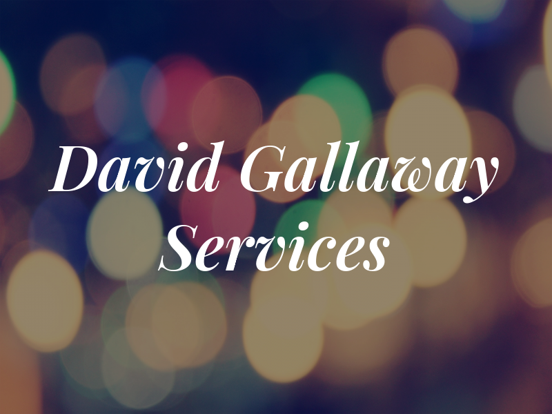 David M Gallaway Tax Services