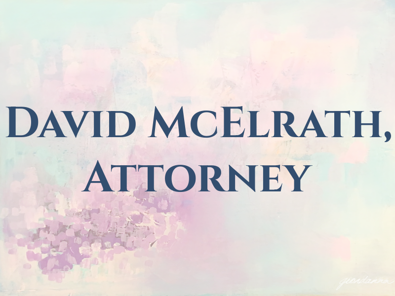 David McElrath, Attorney at Law