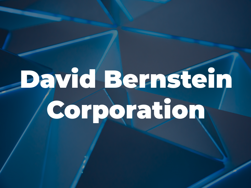 David A Bernstein Law Corporation