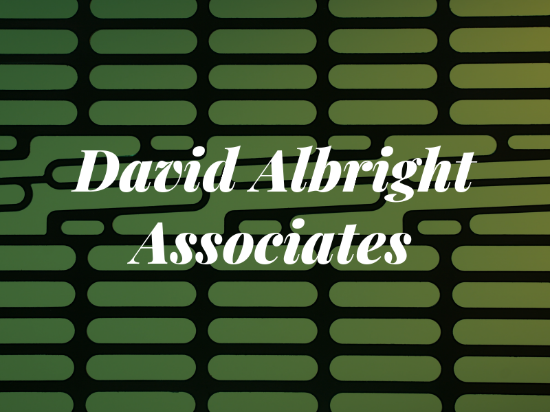 David Albright and Associates