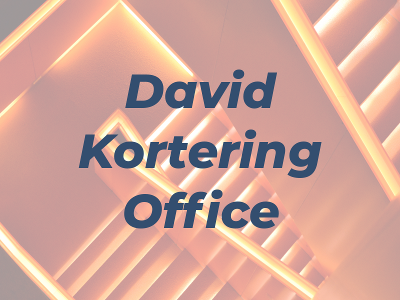 David B. Kortering Law Office