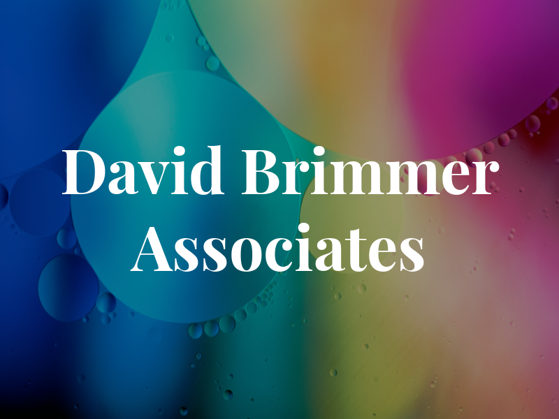 David G Brimmer & Associates