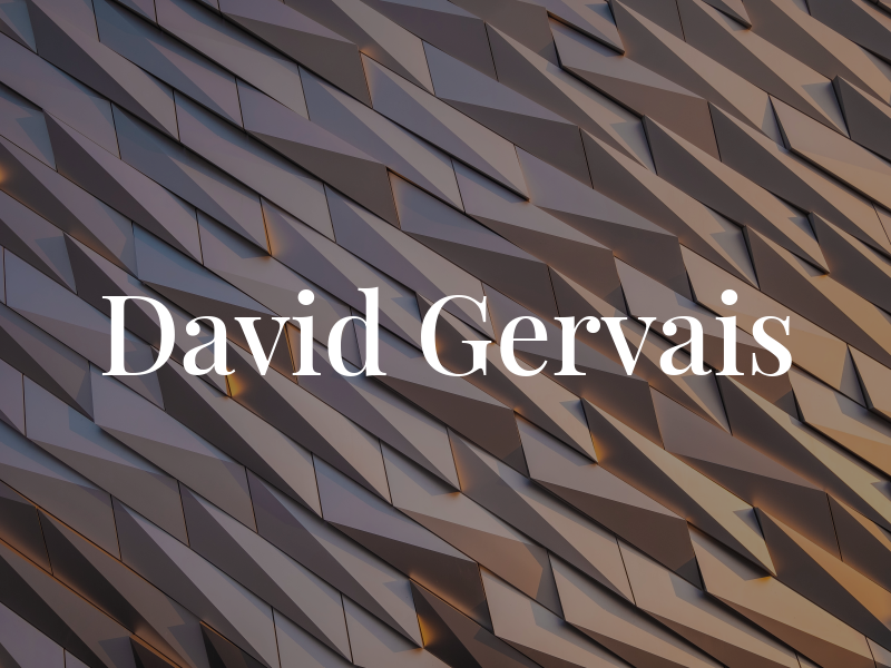 David Gervais