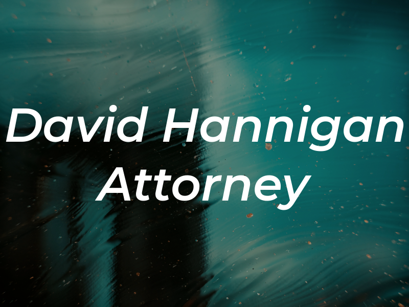 David Hannigan Attorney