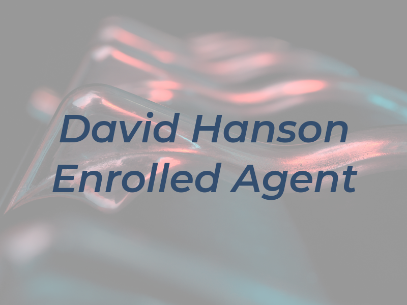 David Hanson Enrolled Agent