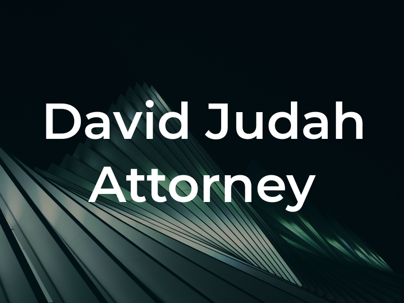 David Judah Attorney at Law