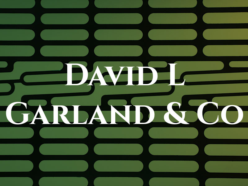 David L Garland & Co