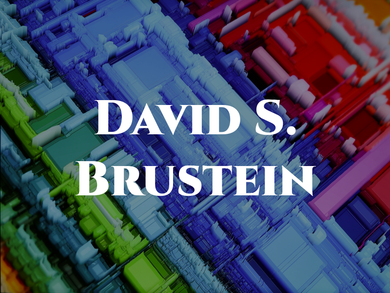 David S. Brustein