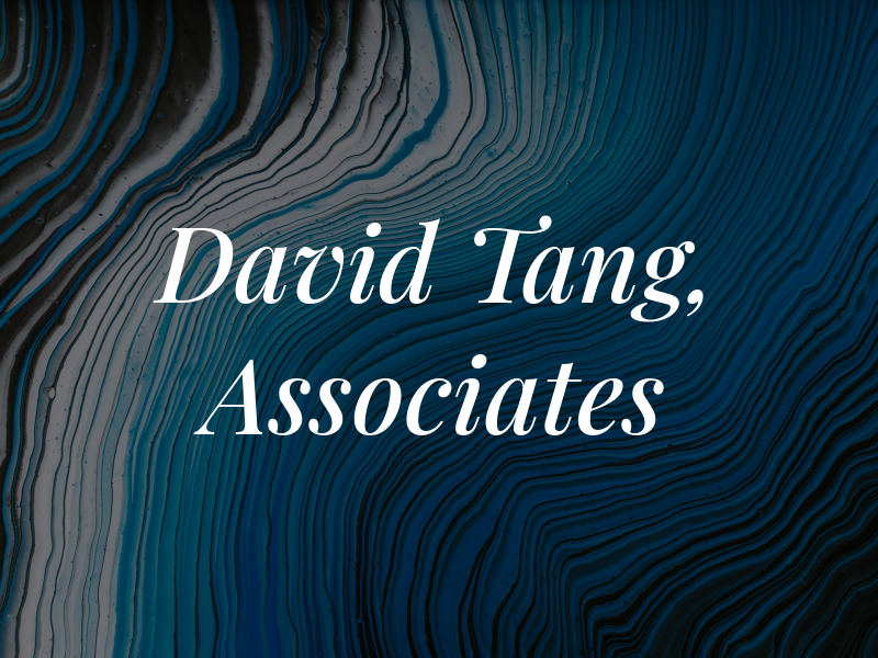 David Tang, CPA & Associates