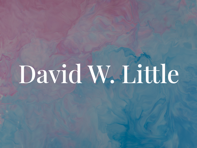 David W. Little