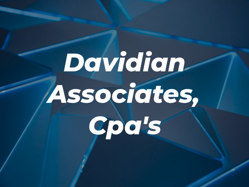 Davidian & Associates, Cpa's