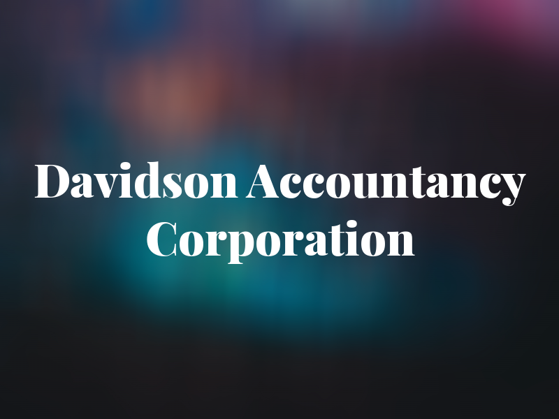 Davidson Accountancy Corporation