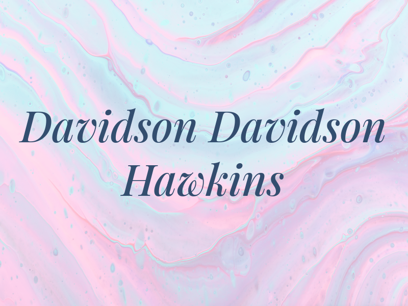 Davidson Davidson & Hawkins Cp