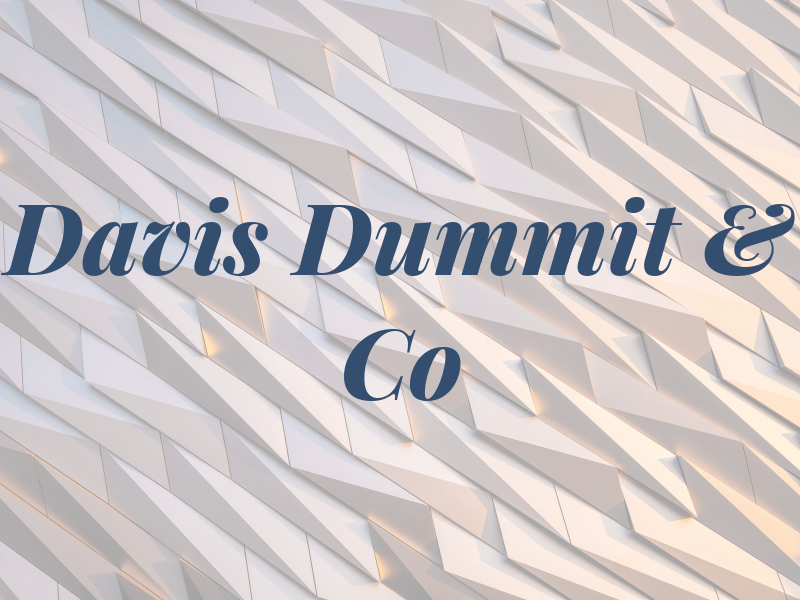 Davis Dummit & Co