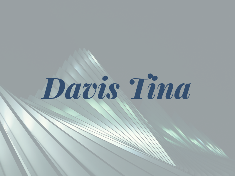 Davis Tina