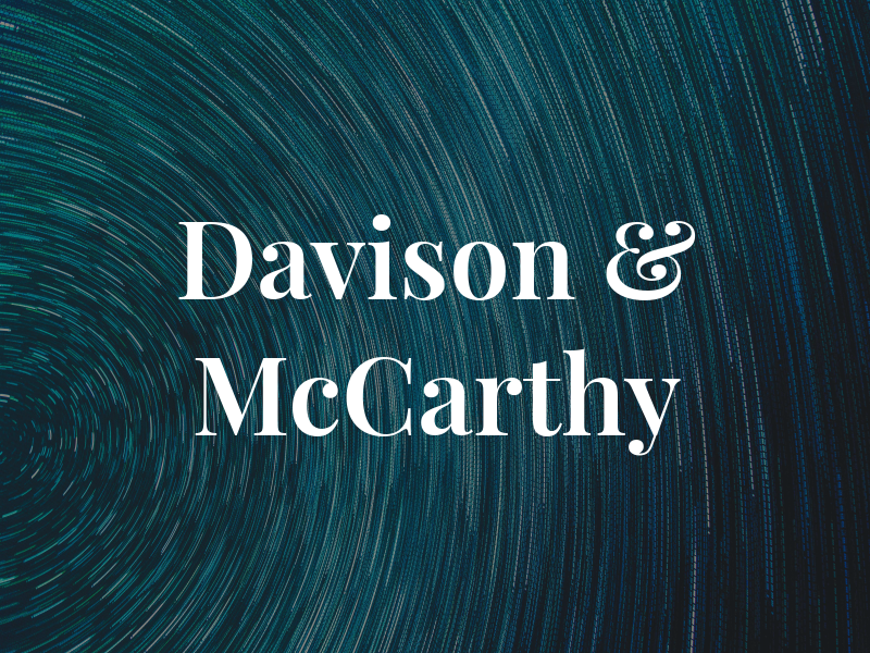 Davison & McCarthy