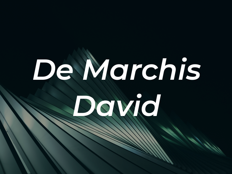 De Marchis David