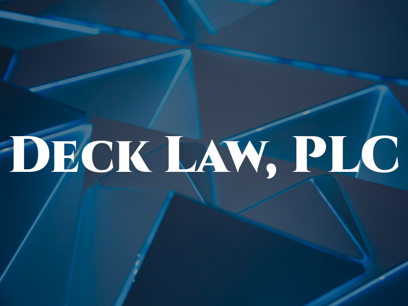 Deck Law, PLC
